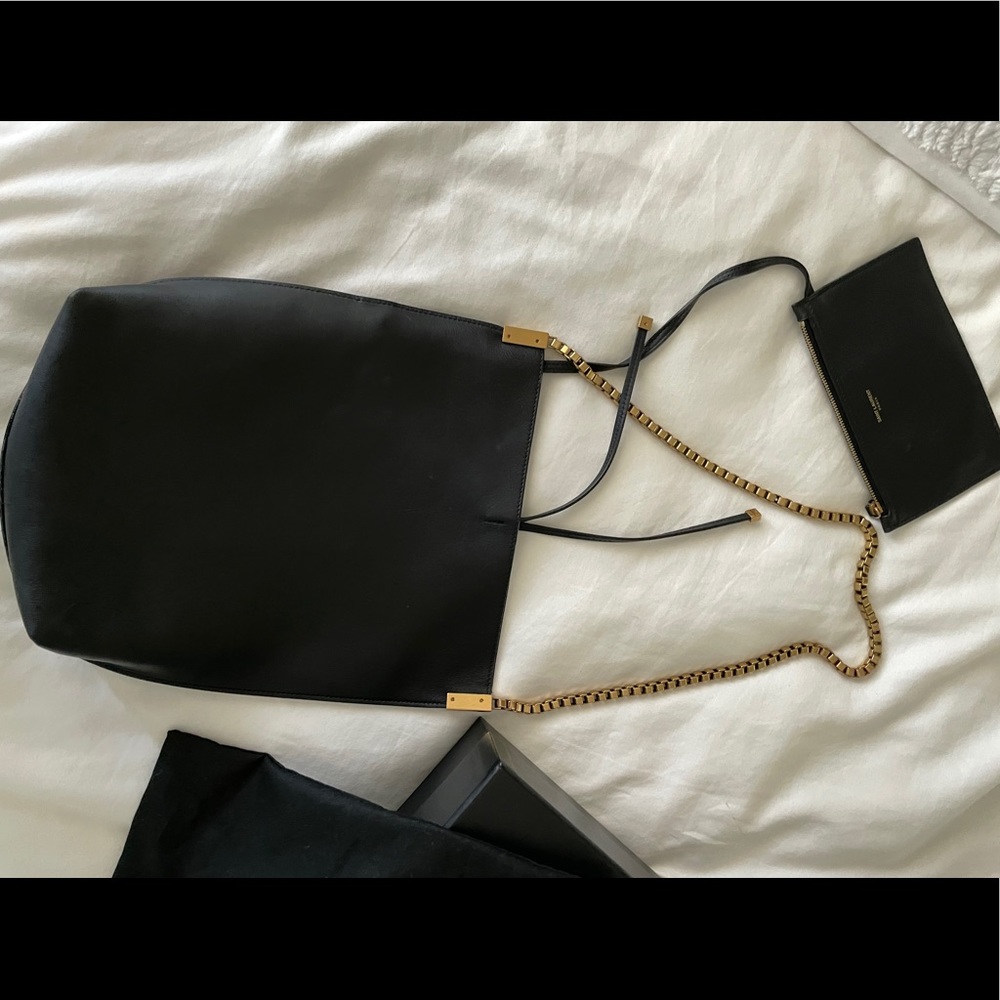 SUZANNE MINI HOBO BAG IN SMOOTH LEATHER - Picture 9 of 15
